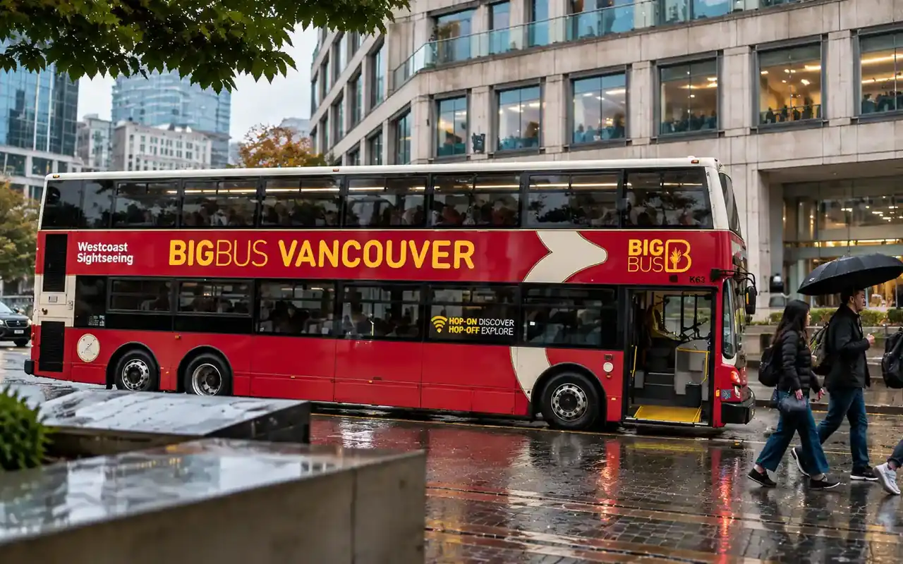 Hop-on Hop-off Tour by Double Decker Bus - Includes Stanley Park view 7