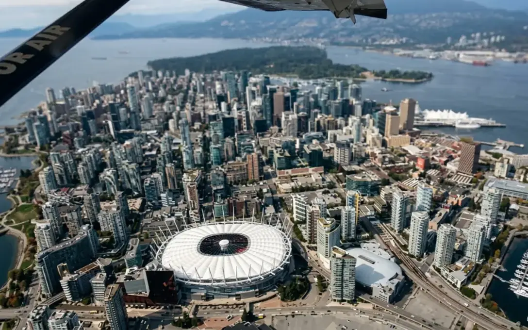 Vancouver Panorama Scenic Seaplane Tour view 15