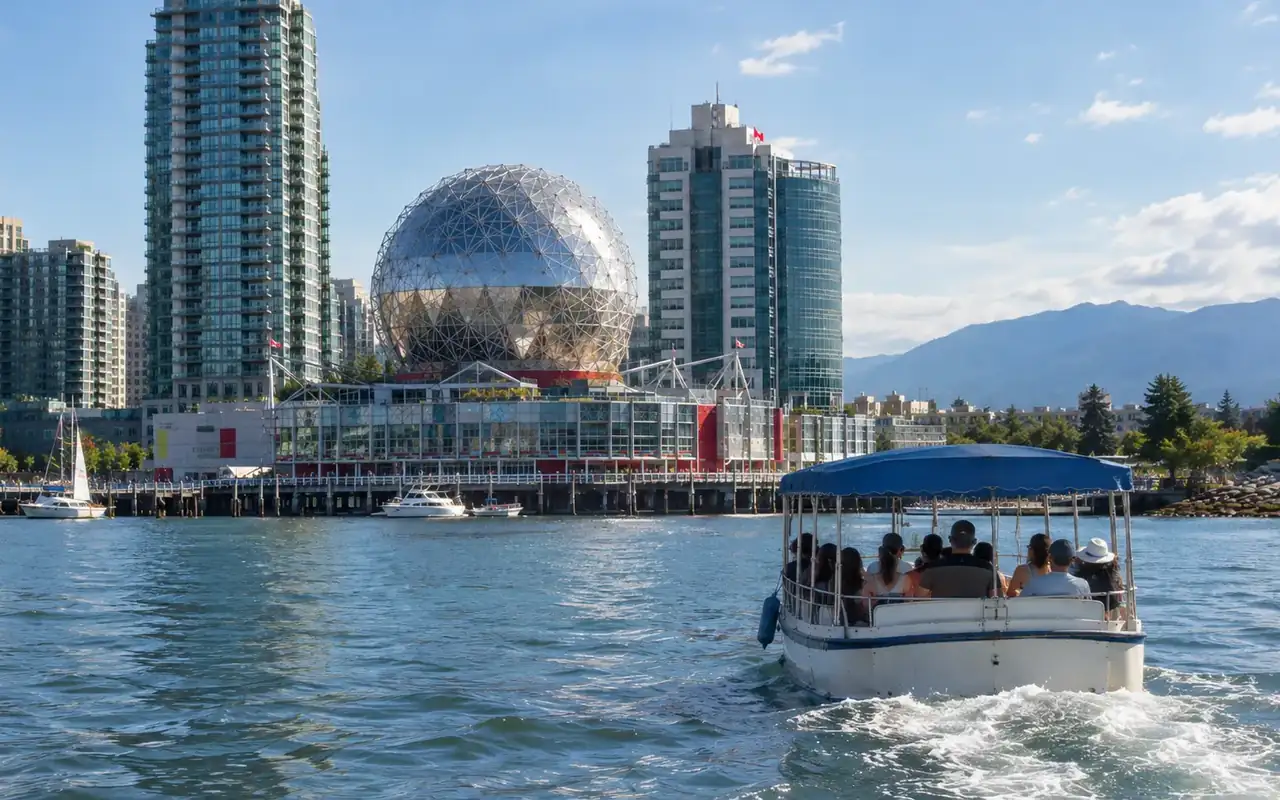 Vancouver Scenic Sightseeing Boat Tour with Live Tour Guide featured view