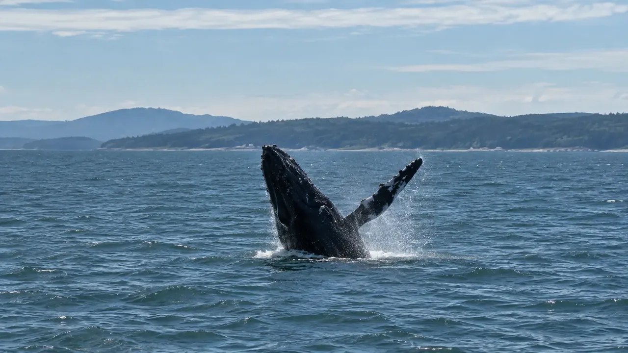 Vancouver Whale Watch Large Zodiac Tour with Guide view 8